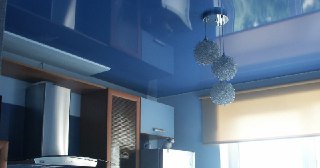 Натяжной потолок на кухню Урай, цена от 6287 руб.