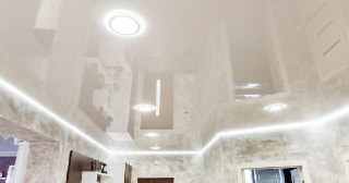 Натяжной ПВХ потолок Урай, цена от 2103 руб.